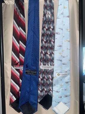 4 assortment of ties